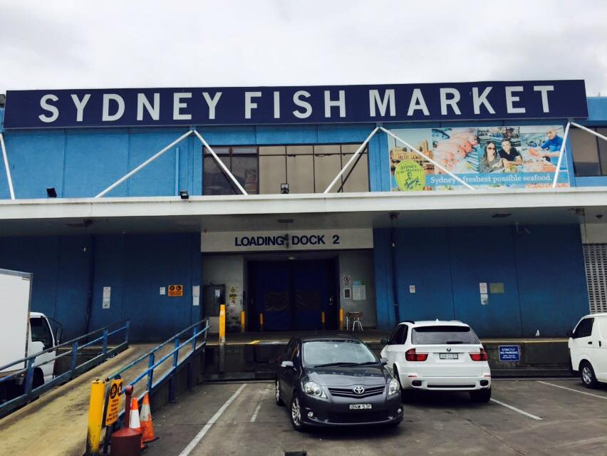 Mercado de pescado en Sydney