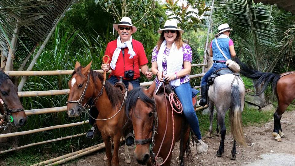 Recorrido por las montañas del Quindio, en el corazón de Colombia.