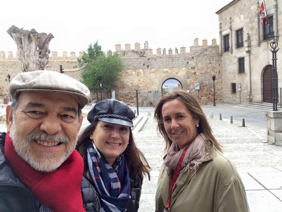 Visita al oratorio y habitación de Santa Teresa, en Ávila.