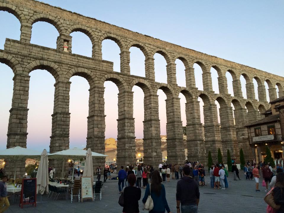 Tarde de sol en Segovia